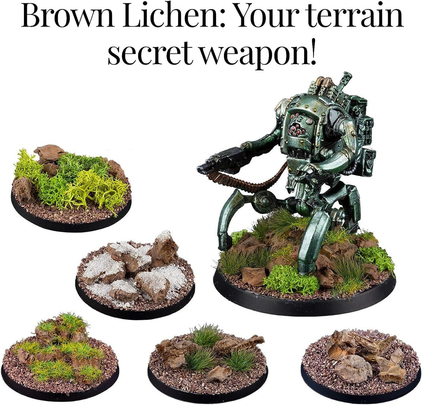 Warlord Games - Battlefields & Basing: Brown Lichen (180ml)