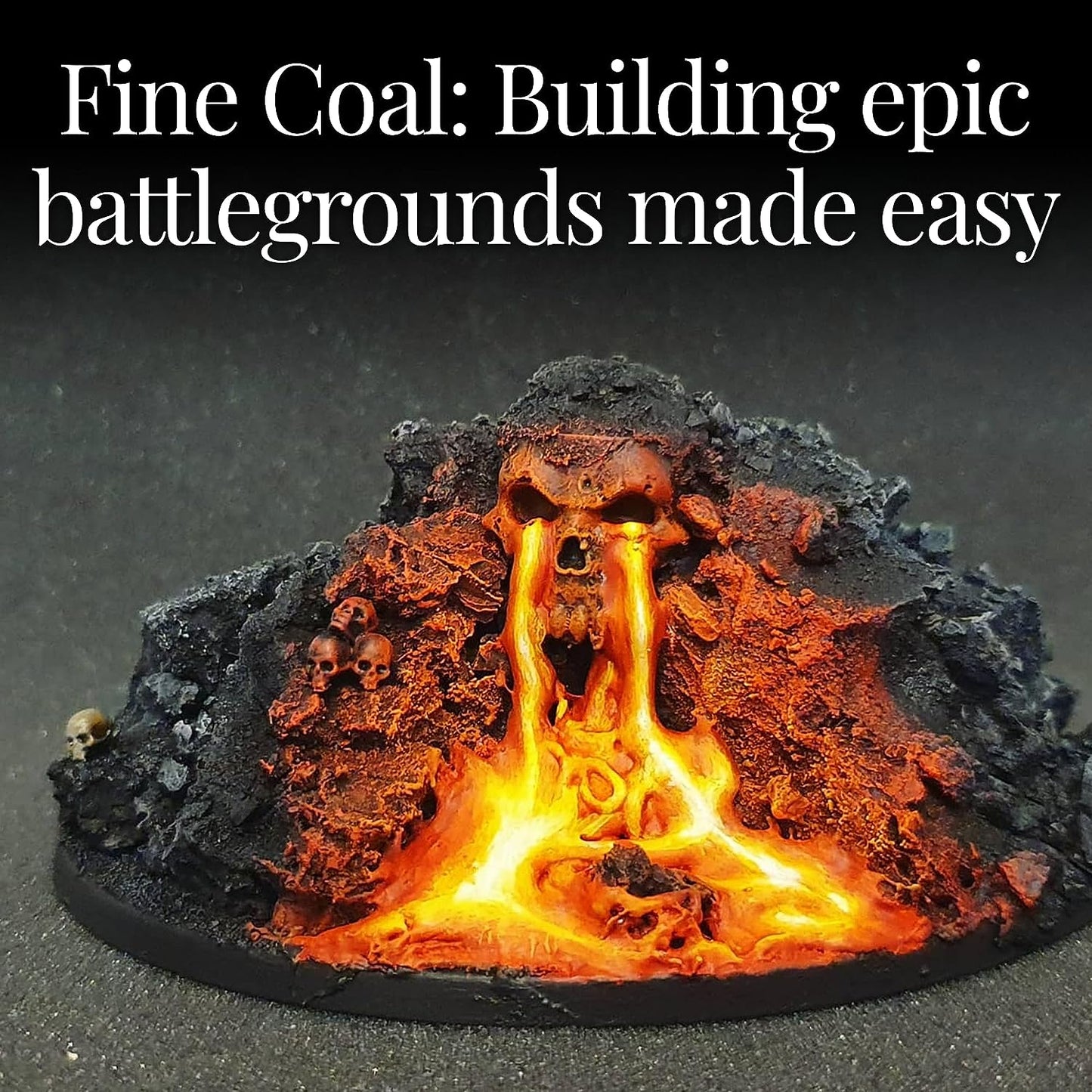 Warlord Games - Battlefields & Basing: Fine Coal (180ml)