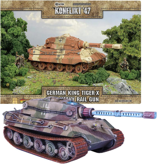 Konflikt' 47 - German: King Tiger-X with Heavy Rail Gun Konflikt' 47 - German: King Tiger-X with Heavy Rail Gun