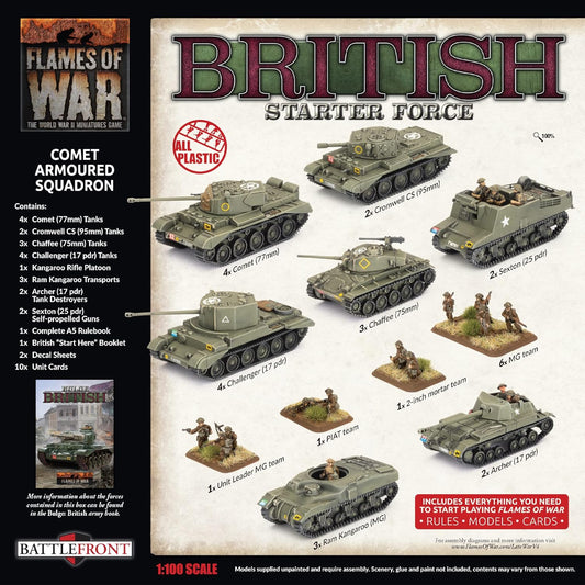 Flames of War British Comet Armoured Squadron Flames of War British Comet Armoured Squadron
