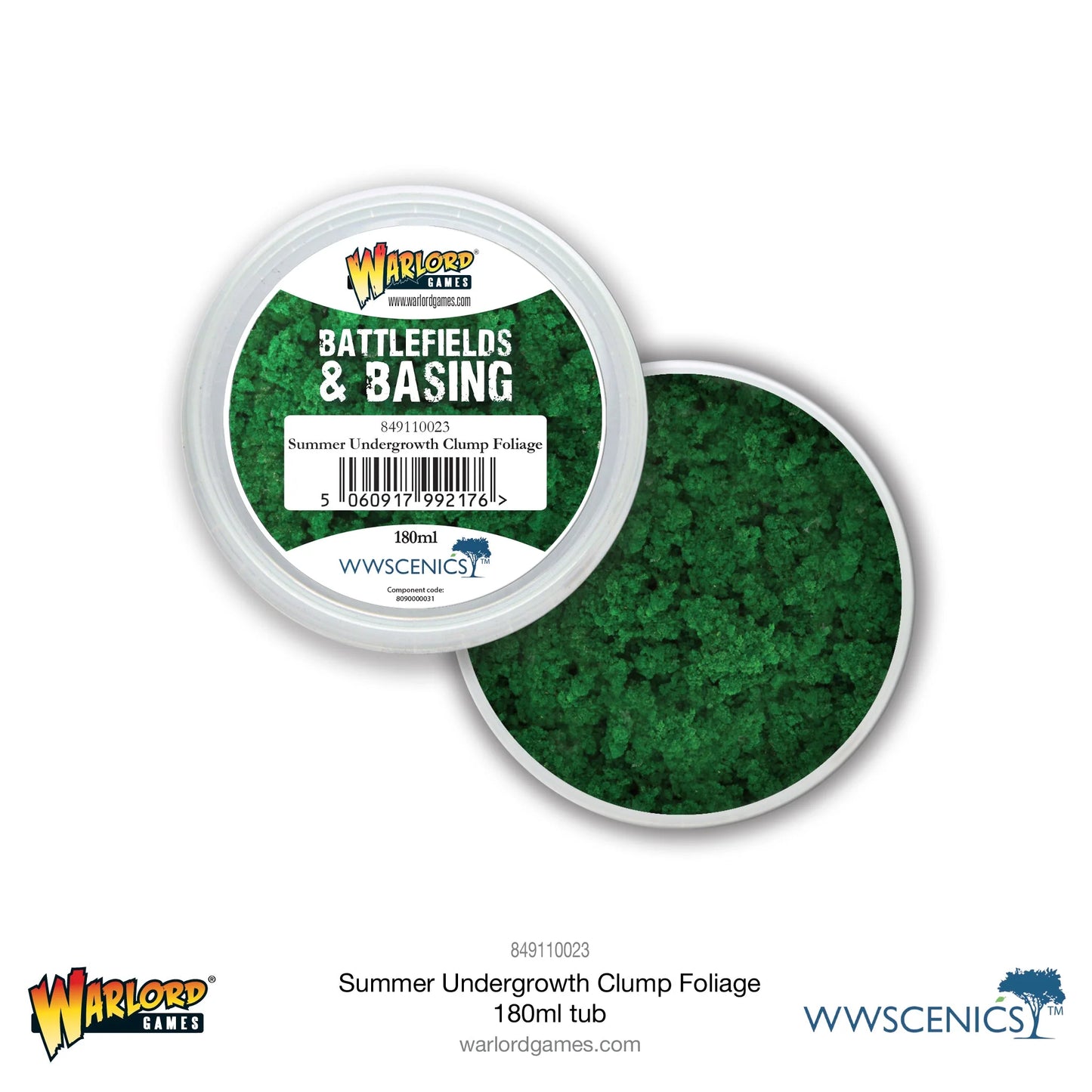 Warlord Games - Battlefields & Basing: Summer Undergrowth Clump Foliage (180ml)