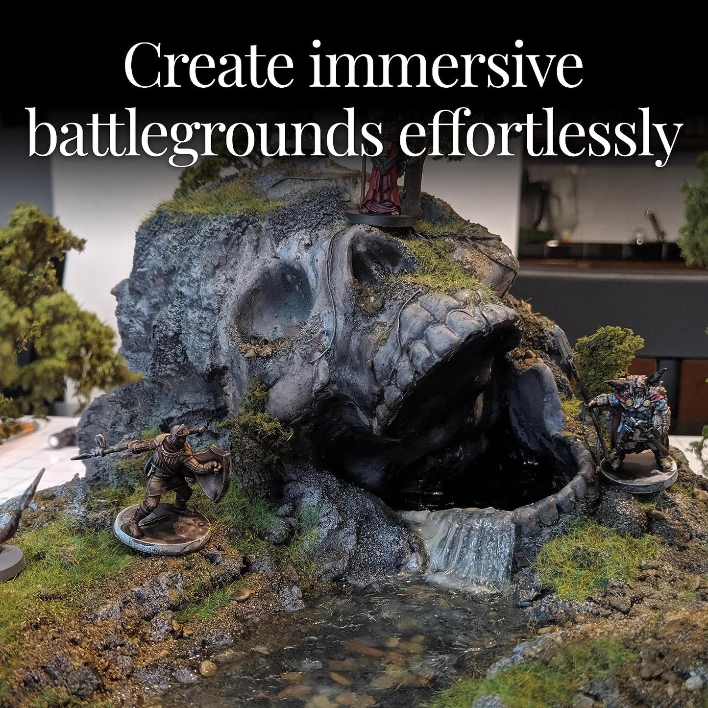 Warlord Games - Battlefields & Basing: Dark Green Lichen (180ml)