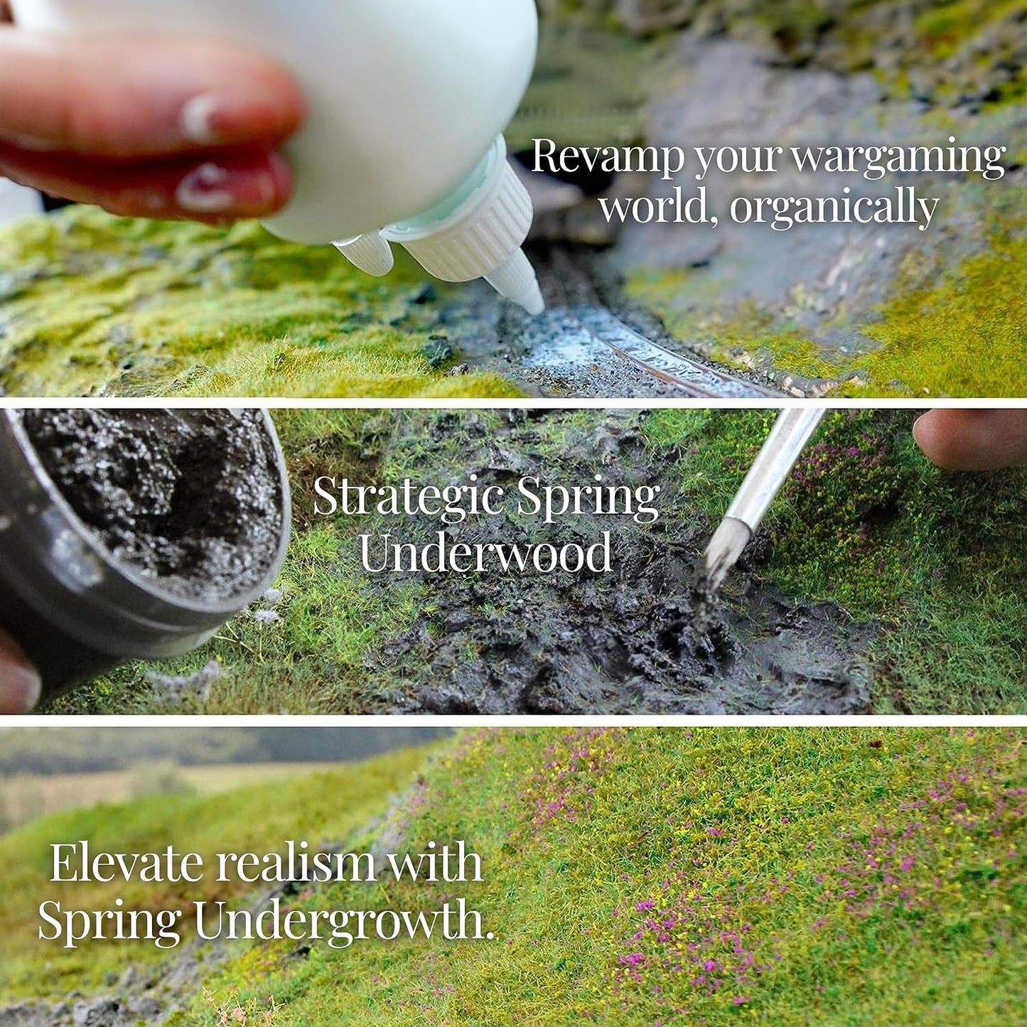 Warlord Games - Battlefields & Basing: Spring Undergrowth Clump Foliage (180ml)