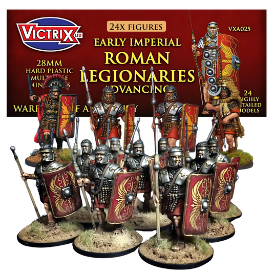 Victrix - Early Imperial Roman Legionaries Advancing Victrix - Early Imperial Roman Legionaries Advancing