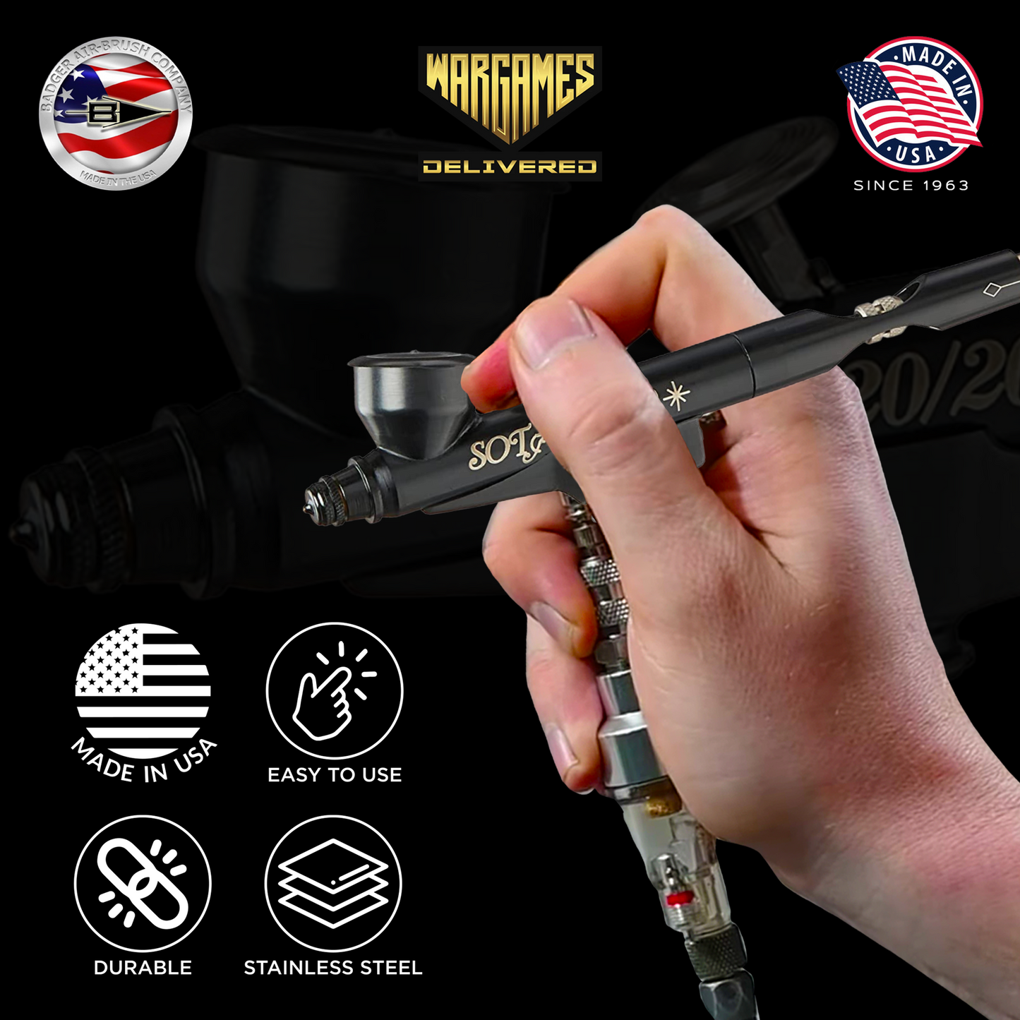 Badger - Ultra Fine Pixel Painter Airbrush Bundle