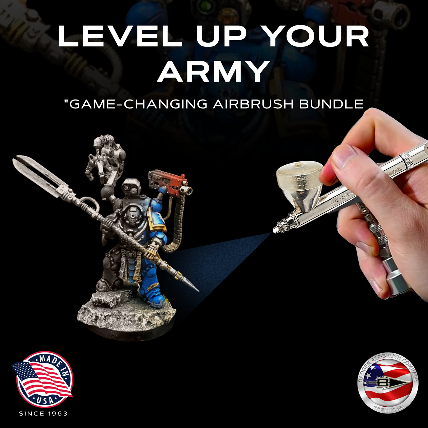 Badger - Ultra Fine Layering & Blending Airbrush PREMIUM Bundle