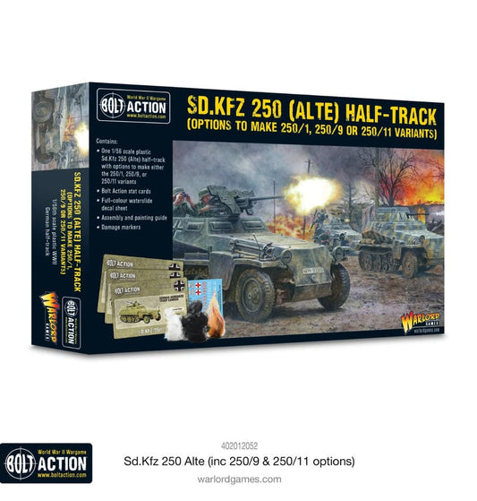 Bolt Action - Germany: Half-Track Sd.Kfz 250 (Alte) Bolt Action - Germany: Half-Track Sd.Kfz 250 (Alte)