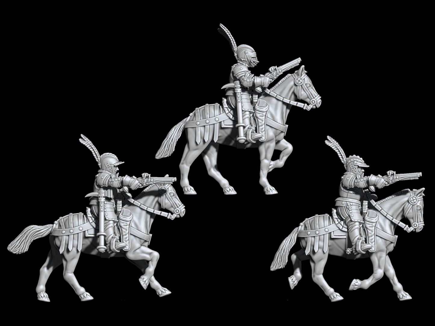 German Cuirassiers STLs