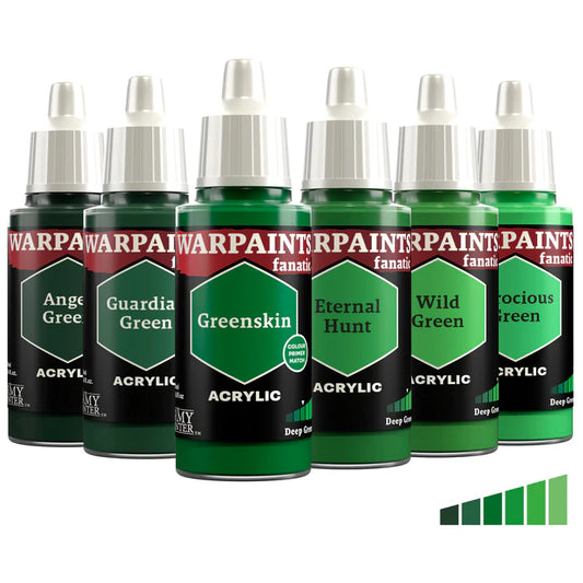 The Army Painter - Warpaints Fanatic: Deep Greens Flexible Triad The Army Painter - Warpaints Fanatic: Deep Greens Flexible Triad