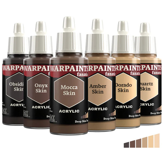 The Army Painter - Warpaints Fanatic: Deep Skin Tones Flexible Triad The Army Painter - Warpaints Fanatic: Deep Skin Tones Flexible Triad
