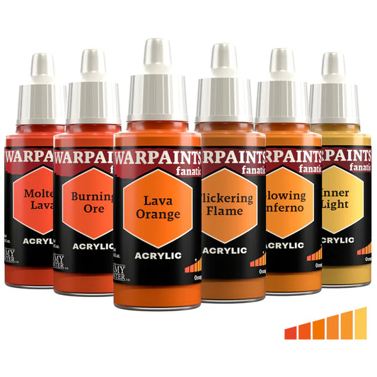 The Army Painter - Warpaints Fanatic: Oranges Flexible Triad The Army Painter - Warpaints Fanatic: Oranges Flexible Triad