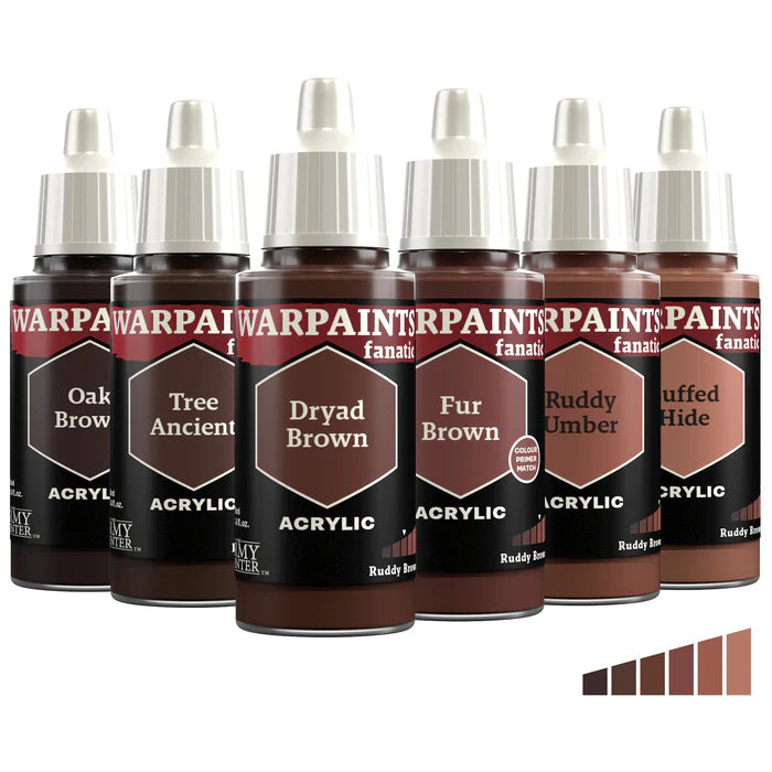 The Army Painter - Warpaints Fanatic: Ruddy Browns Flexible Triad