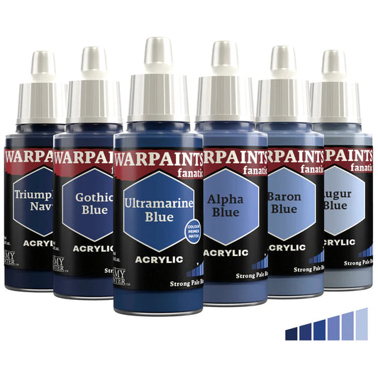 The Army Painter - Warpaints Fanatic: Strong Pale Blues The Army Painter - Warpaints Fanatic: Strong Pale Blues