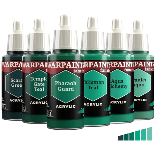 The Army Painter - Warpaints Fanatic: Teals The Army Painter - Warpaints Fanatic: Teals