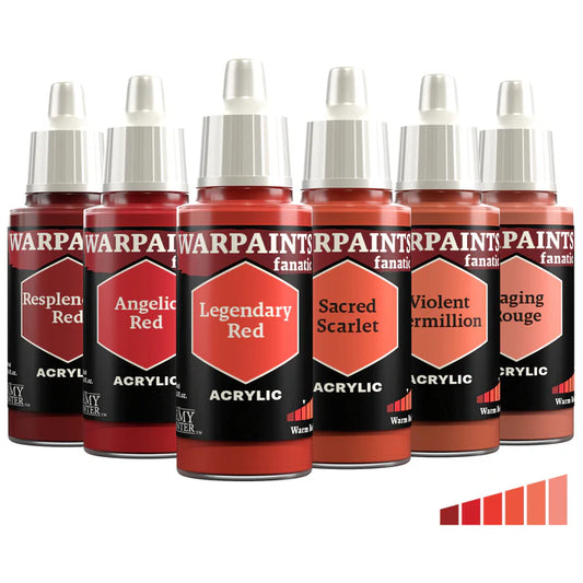 The Army Painter - Warpaints Fanatic: Warm Reds Flexible Triad The Army Painter - Warpaints Fanatic: Warm Reds Flexible Triad