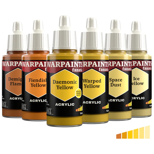 The Army Painter - Warpaints Fanatic: Yellows Flexible Triad The Army Painter - Warpaints Fanatic: Yellows Flexible Triad