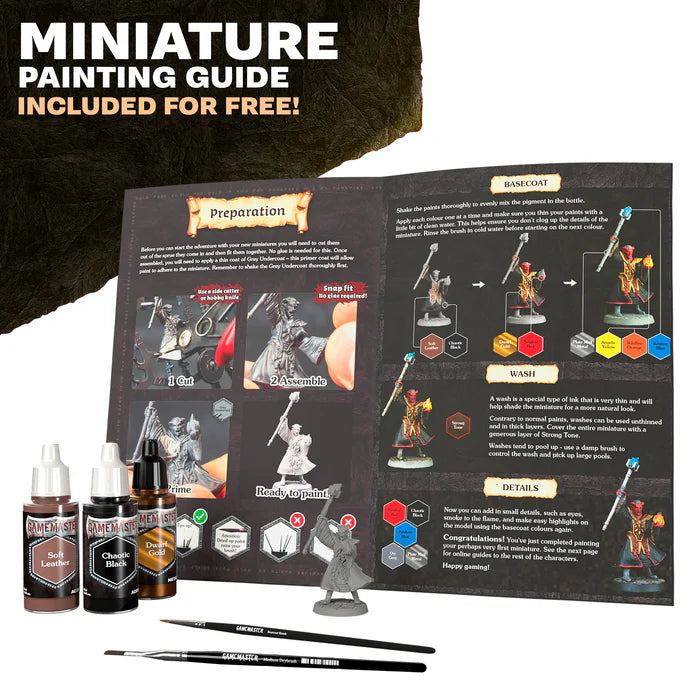 The Army Painter -GameMaster: Adventure Starter Role-playing Paint Set Combo