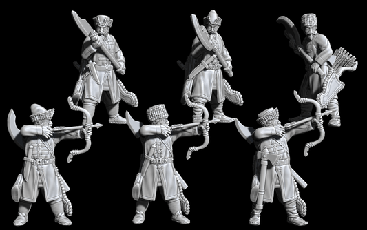 Russian Dismounted Cossacks STLs Russian Dismounted Cossacks STLs