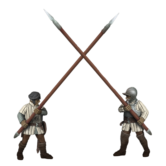 Anglo-Scots Pikemen and Halberdiers STLs Anglo-Scots Pikemen and Halberdiers STLs