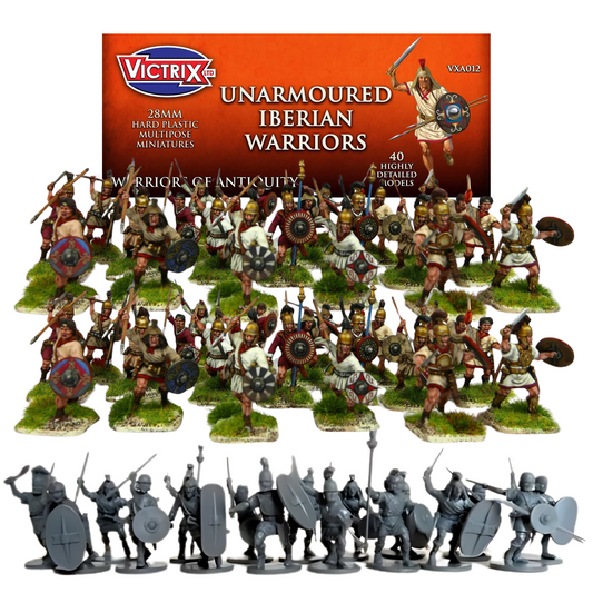 Victrix - Ancient Iberian Unarmoured Warriors Victrix - Ancient Iberian Unarmoured Warriors