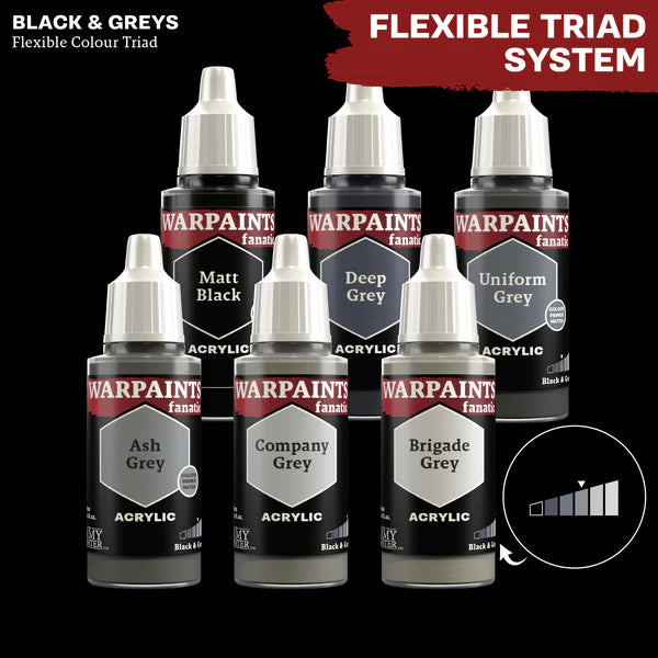 The Army Painter Warpaints Fanatic: Ash Grey (18ml/0.6oz)