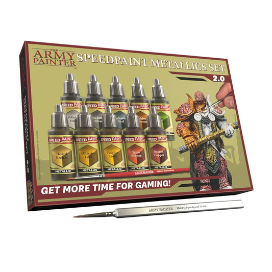 The Army Painter - Speedpaint Metallics Set 2.0+ The Army Painter - Speedpaint Metallics Set 2.0+