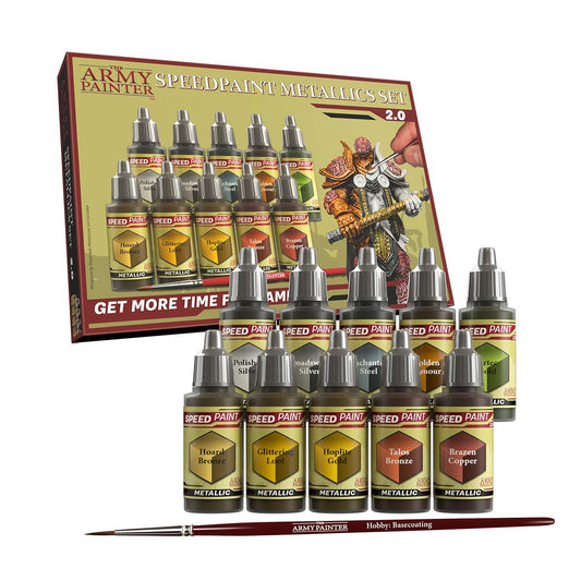 The Army Painter - Speedpaint Metallics Set 2.0+ The Army Painter - Speedpaint Metallics Set 2.0+