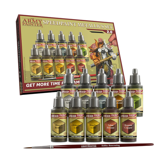 The Army Painter - Speedpaint Metallics Set 2.0