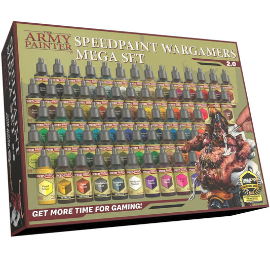 The Army Painter - Speedpaint Wargamers Mega Paint Set The Army Painter - Speedpaint Wargamers Mega Paint Set