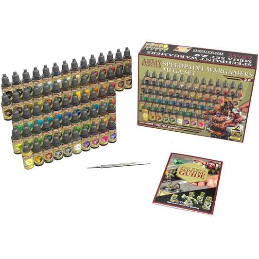 The Army Painter - Speedpaint Wargamers Mega Paint Set The Army Painter - Speedpaint Wargamers Mega Paint Set