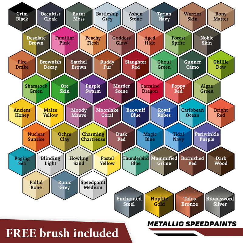 The Army Painter - Speedpaint Wargamers Mega Paint Set The Army Painter - Speedpaint Wargamers Mega Paint Set