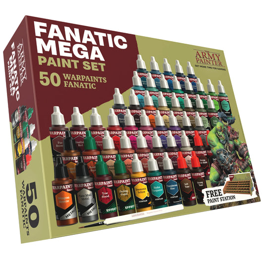 The Army Painter Warpaints Fanatic: Mega Paint Set The Army Painter Warpaints Fanatic: Mega Paint Set