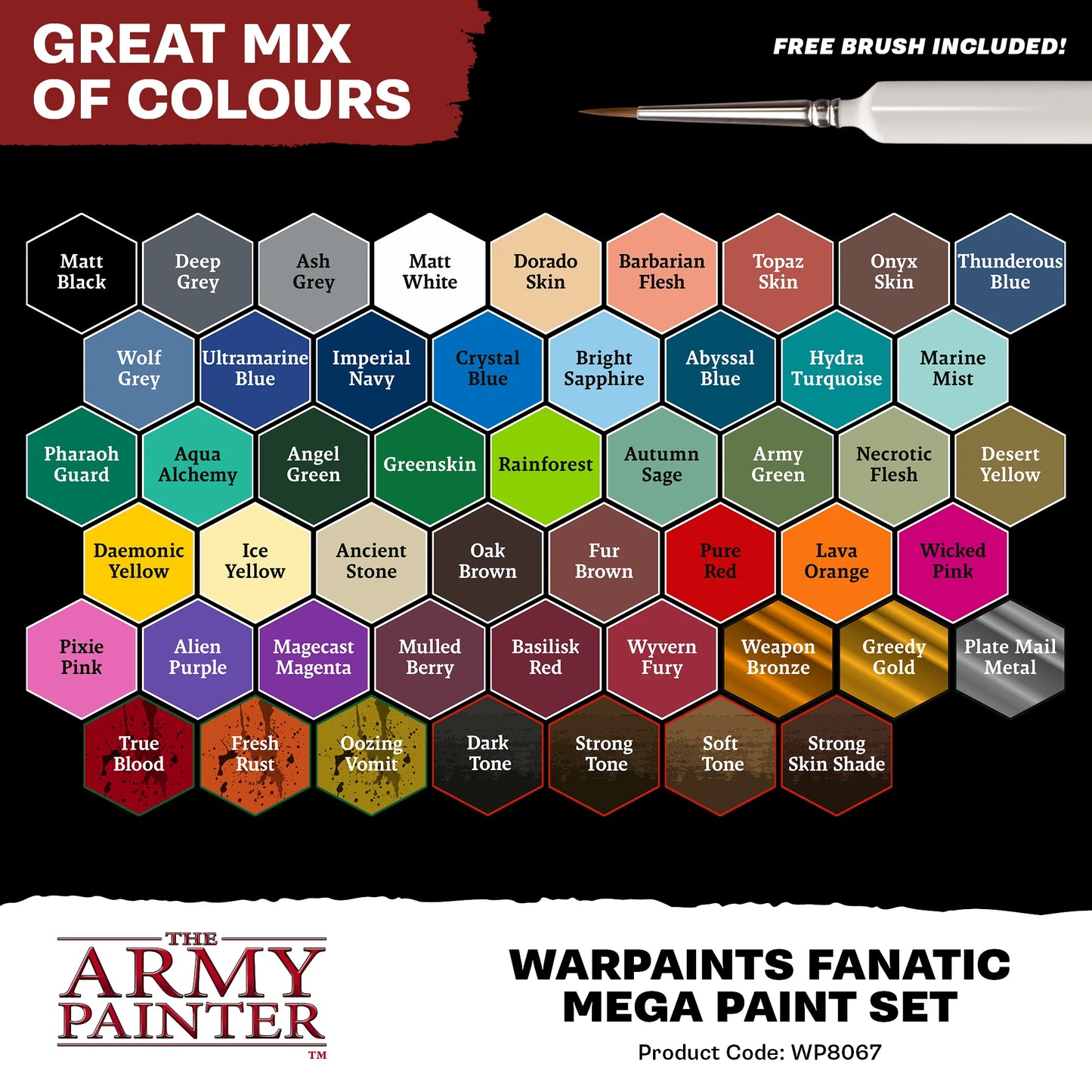 The Army Painter Warpaints Fanatic: Mega Paint Set