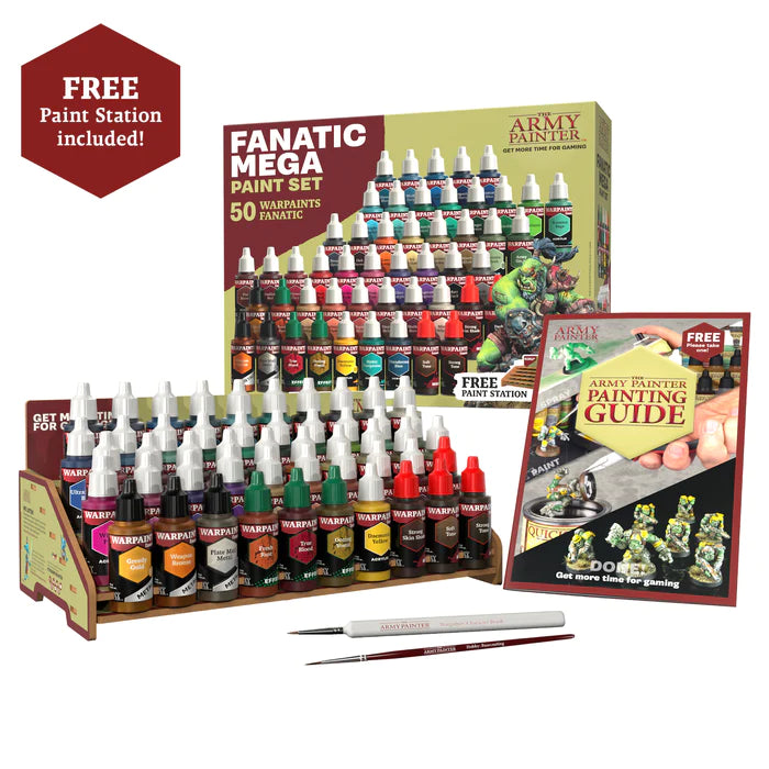 The Army Painter Warpaints Fanatic: Mega Set - Combo The Army Painter Warpaints Fanatic: Mega Set - Combo