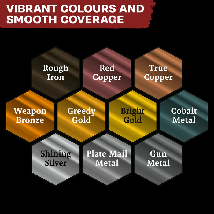 The Army Painter Warpaints Fanatic Metallics Paint Set Combo