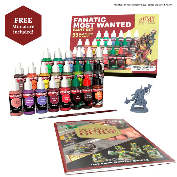 The Army Painter - Warpaints Fanatic: Most Wanted Set - Combo
