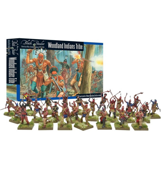 Black Powder - American War of Independence: Native American Woodland Indians Tribe Black Powder - American War of Independence: Native American Woodland Indians Tribe