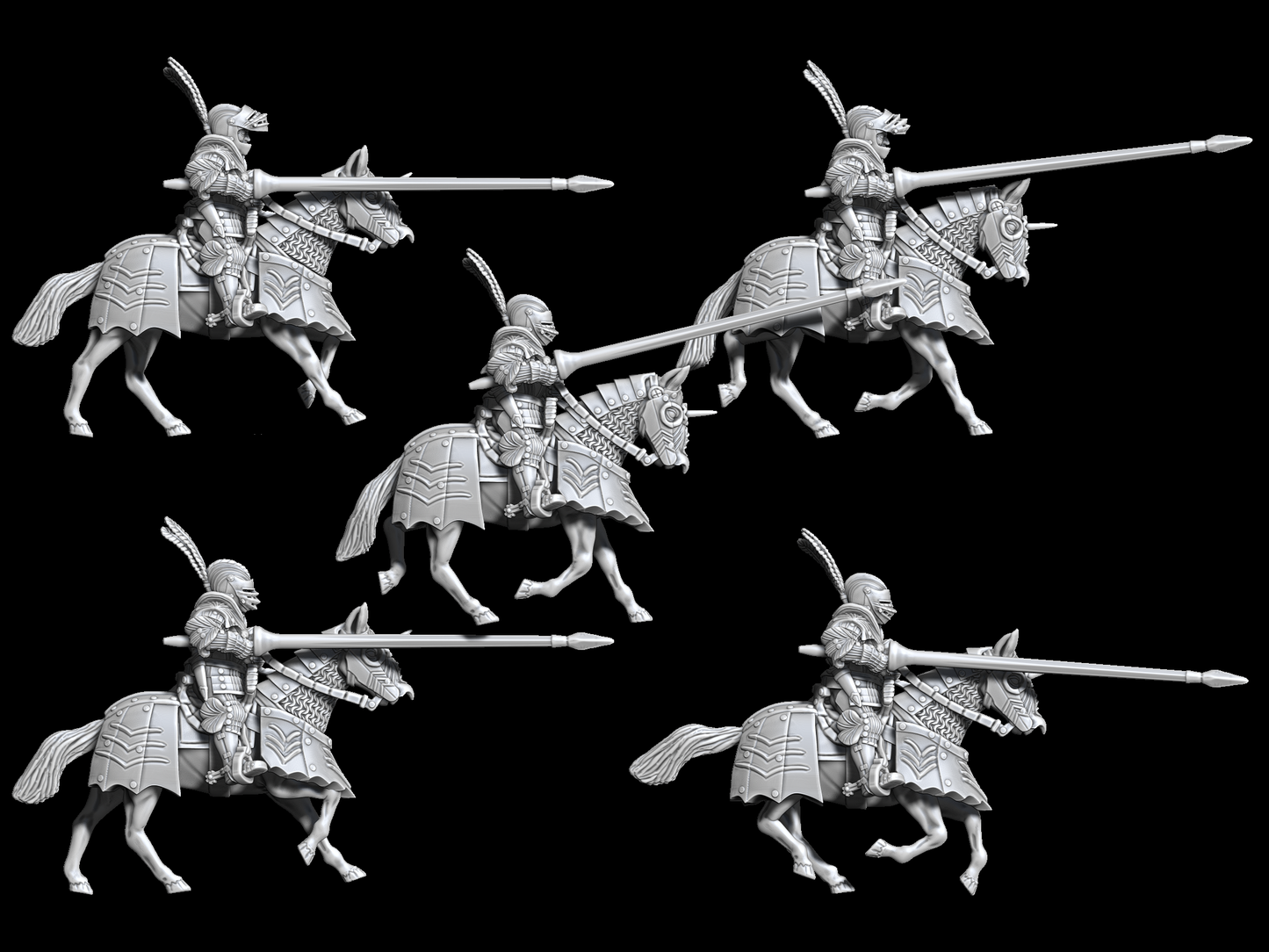 German Heavy Cavalry STLs