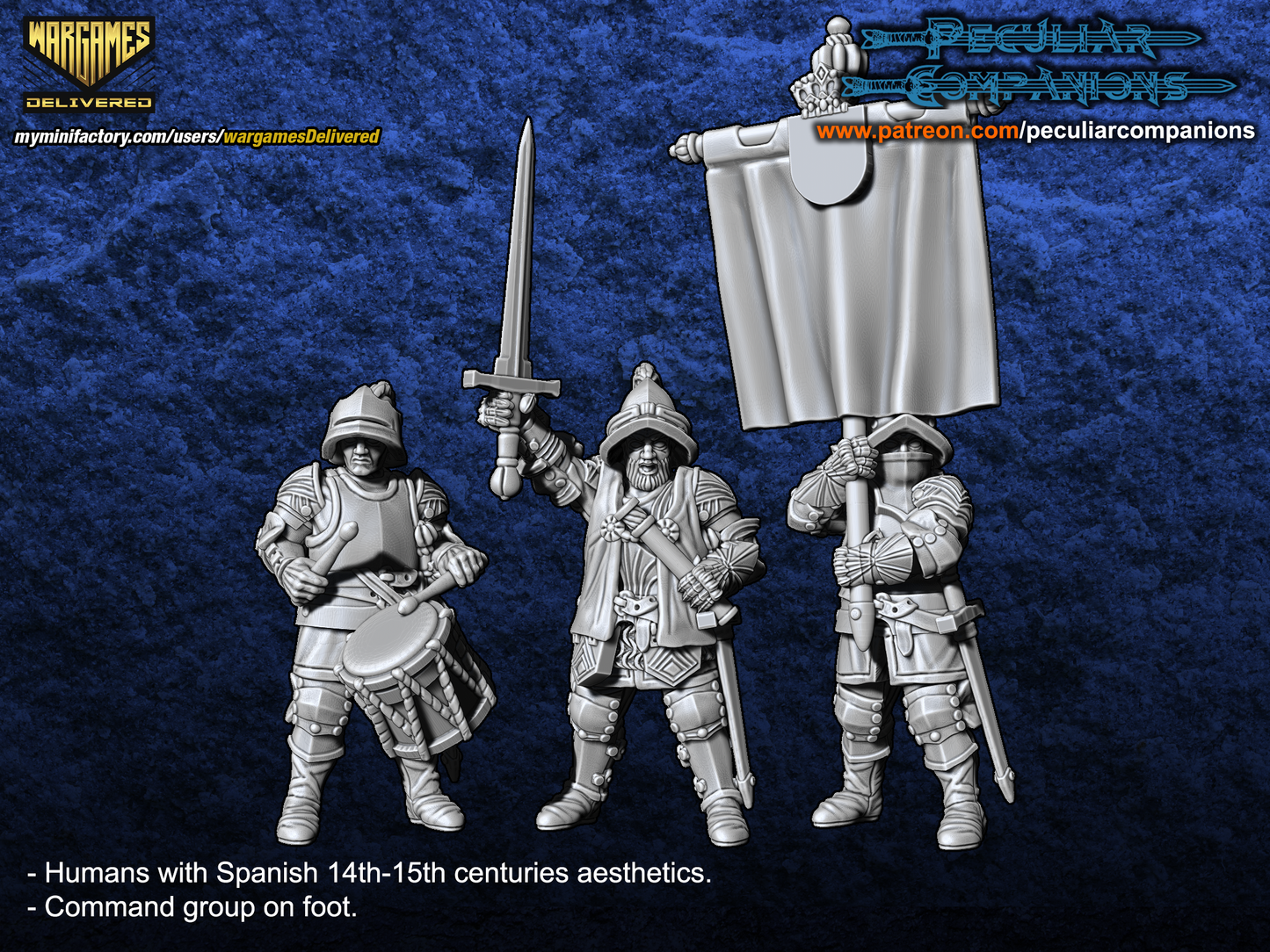 Spanish Foot Command STLs