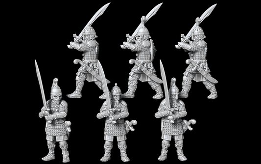 Turko-Mongol Heavy Infantry STLs Turko-Mongol Heavy Infantry STLs