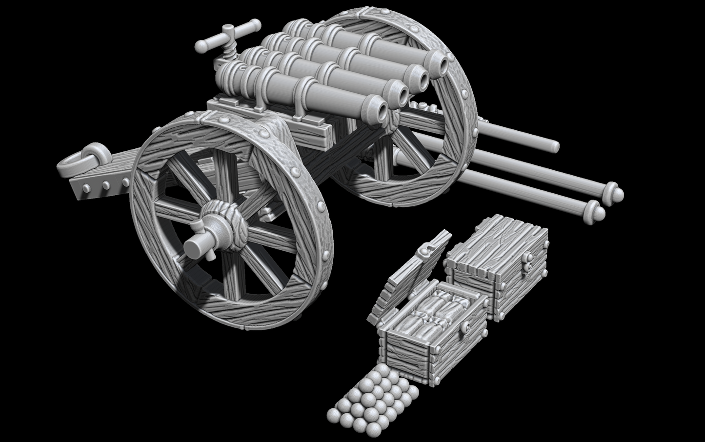 Artillery Pieces STLs
