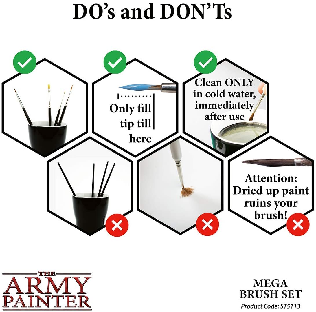 The Army Painter - Mega Brush Set (box) The Army Painter - Mega Brush Set (box)