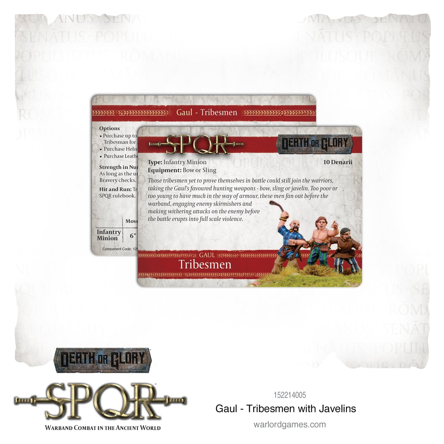 SPQR - Gaul: Tribesmen With Javelins