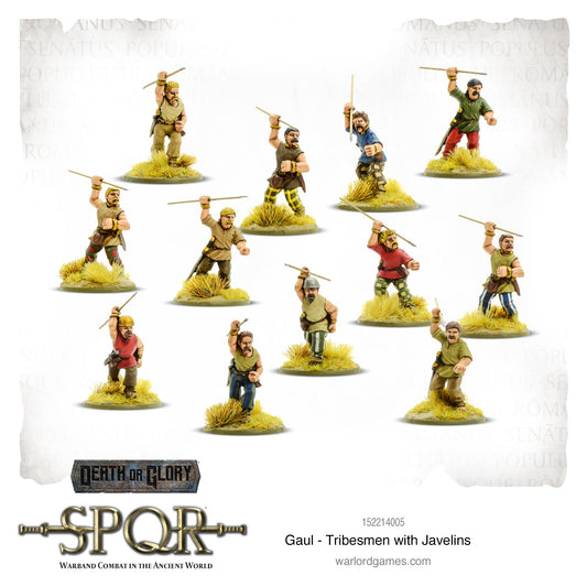 SPQR - Gaul: Tribesmen With Javelins SPQR - Gaul: Tribesmen With Javelins