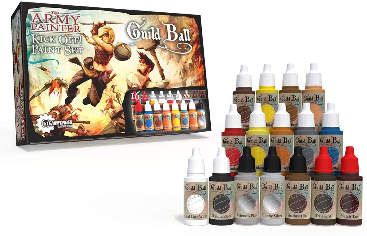 The Army Painter - Guildball: Kick Off! Paint Set The Army Painter - Guildball: Kick Off! Paint Set
