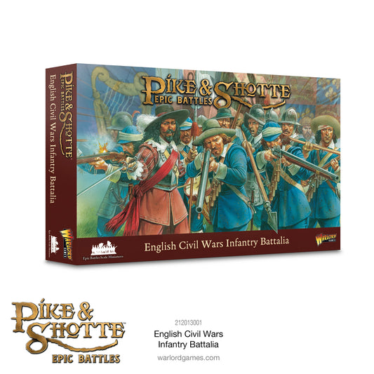 Pike & Shotte Epic Battles - English Civil Wars Infantry Battalia Pike & Shotte Epic Battles - English Civil Wars Infantry Battalia