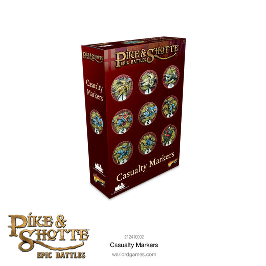 Pike & Shotte Epic Battles - Casualty Markers Pike & Shotte Epic Battles - Casualty Markers