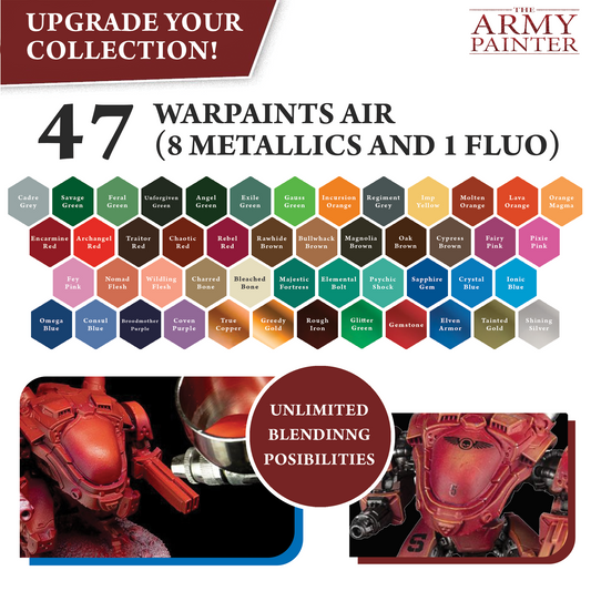 The Army Painter - Warpaints Air Upgrade from Starter To Mega Set