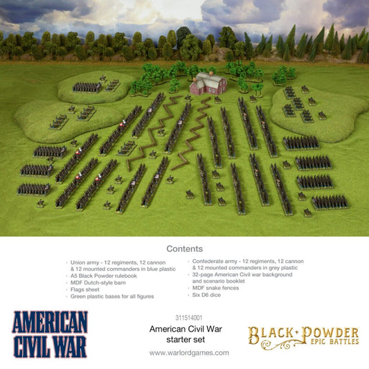 Black Powder Epic Battles - American Civil War: Starter Set Black Powder Epic Battles - American Civil War: Starter Set