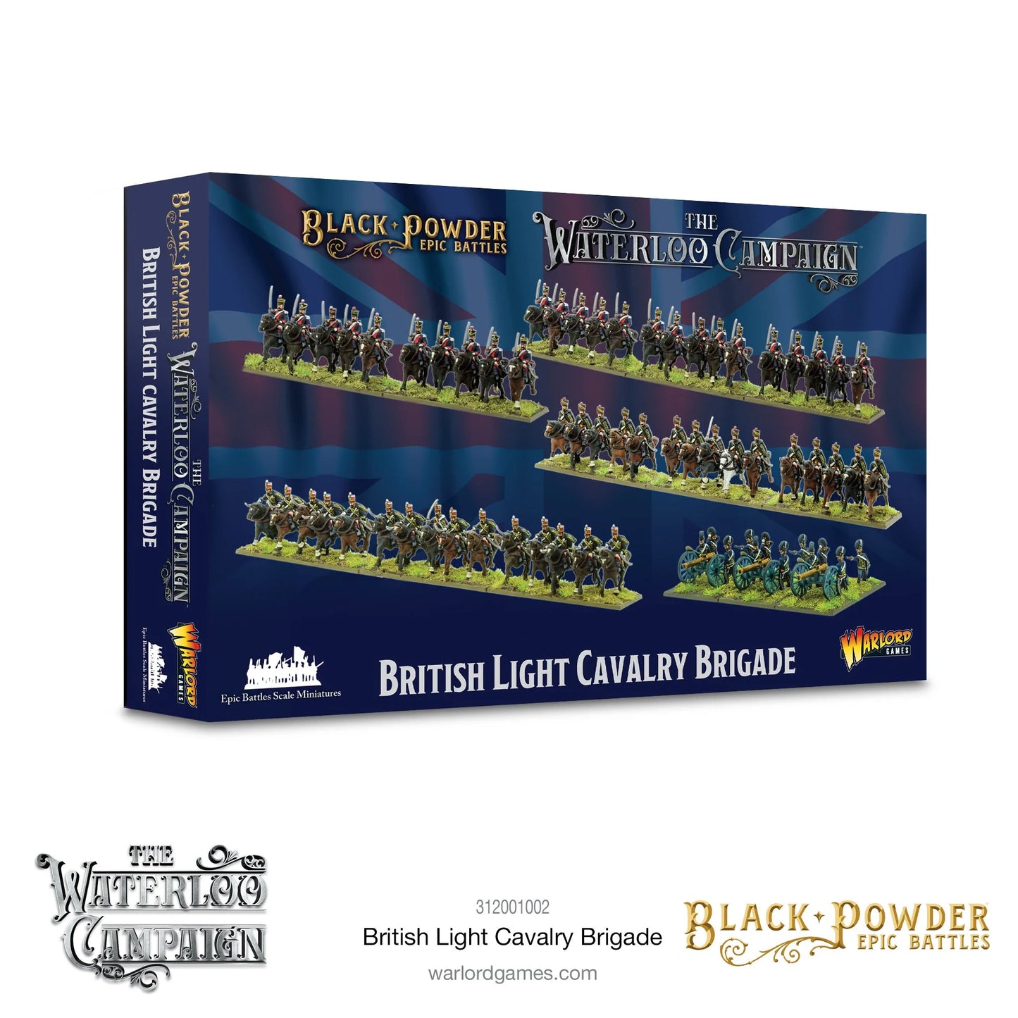 Black Powder Epic Battles - Waterloo: British Light Cavalry Brigade